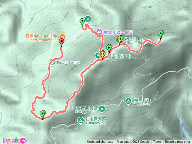 五指山連峰大隘山（中指上）預覽圖