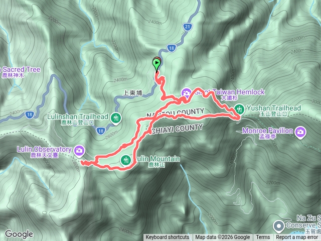 20260720鹿林前山、鹿林山、麟趾山環型預覽圖
