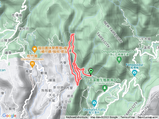 登峰圳瑪礁古道道