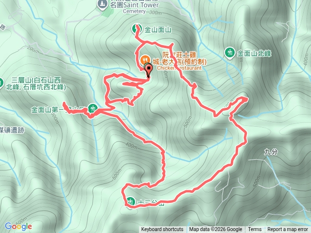 20260426大溪金面山大O(金山面山-金山面山北峰-金面山-十三份山-茄苳坑山-山麻坑山)預覽圖