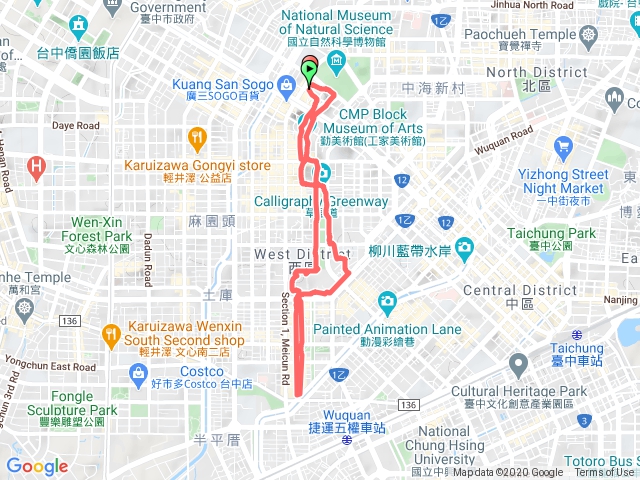 科博館~美術園道