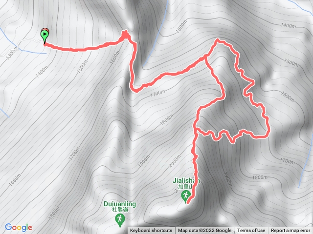 20221011_大坪→鐵道路3號岔→加里山