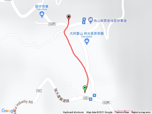 野薑花溪步道