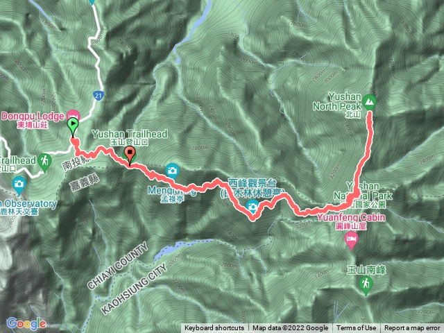 2022.10.20 玉山北峰單攻