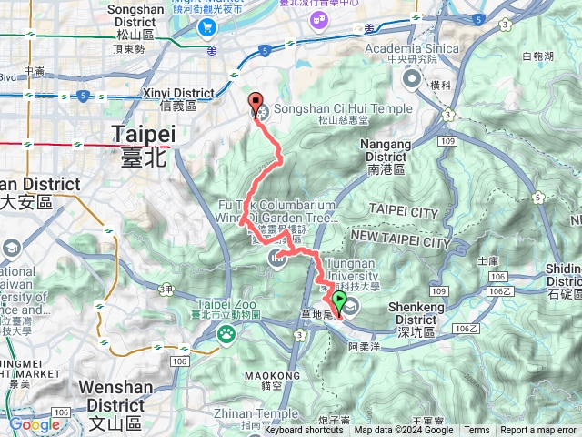 萬順寮站牌、萬福生態公園、倒照湖山主、西峰、樹梅古道、拇指山、95峰、慈惠堂