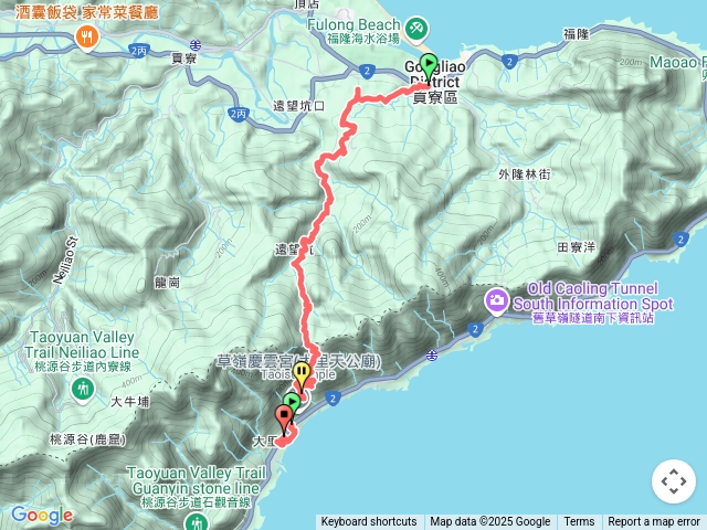 草嶺古道(福隆車站到大里車站)