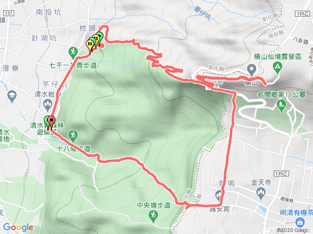 橫山十八彎古道