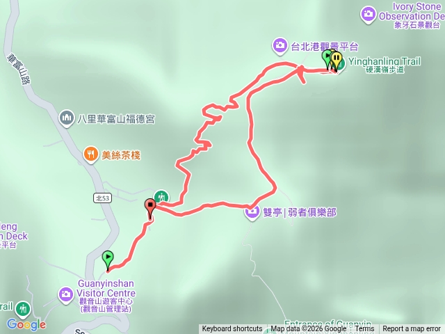 楓櫃斗步道上硬漢嶺預覽圖