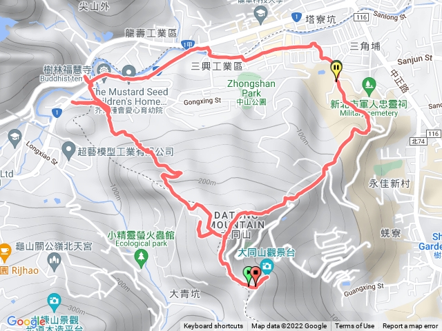 三角埔頂山-多福步道環走