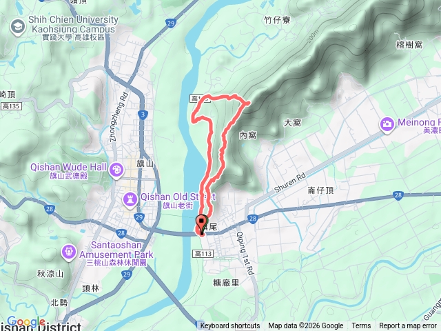 旗尾山步道預覽圖