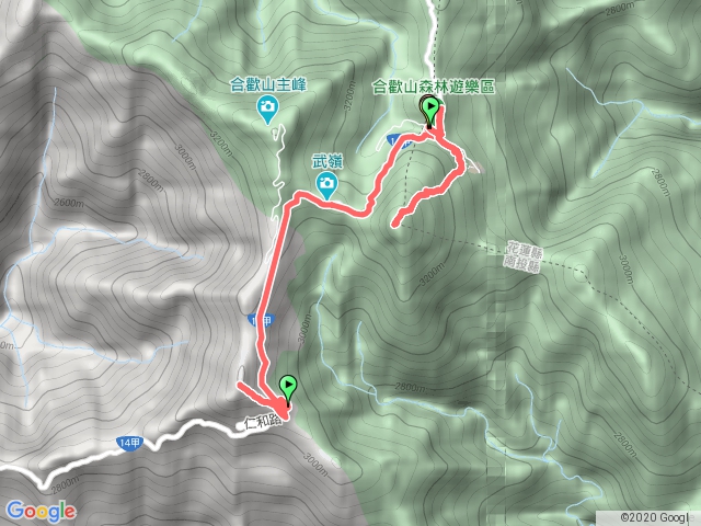 合歡山南峰東峰