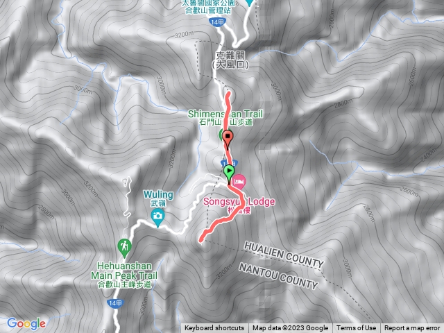 合歡山東峰 石門山