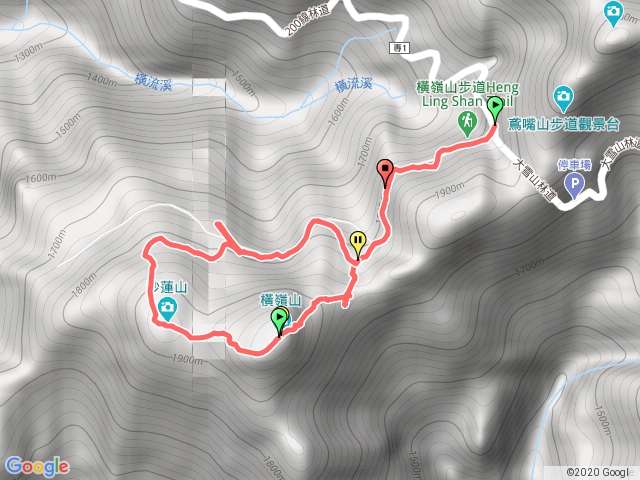 大雪山之橫嶺山行