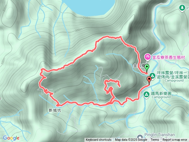 火炎山主峯、東峯、金瓜寮山林三角點114.11.29
