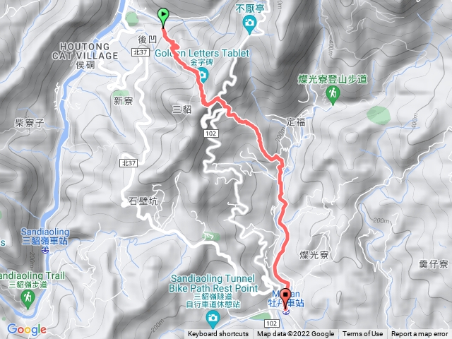 金字碑古道-猴狪到牡丹