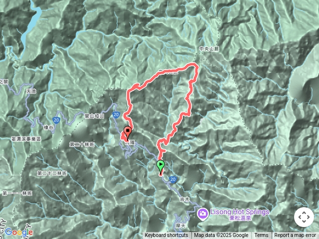 戒茂斯上嘉明湖