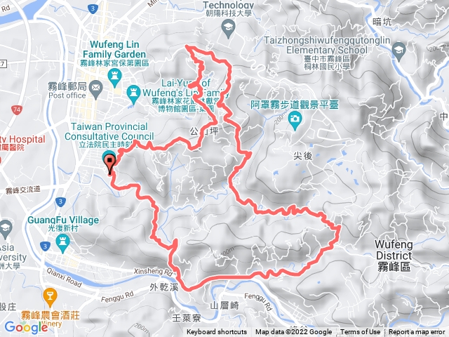 阿罩霧山O型