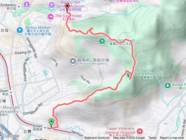 唭哩岸山-軍艦岩縱走