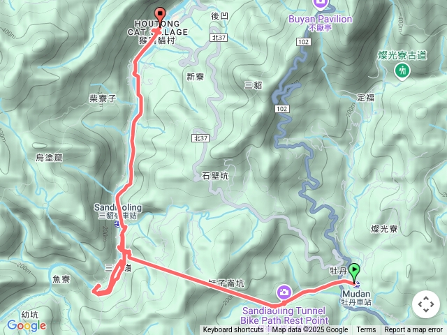 三貂嶺隧道（牡丹-猴硐）