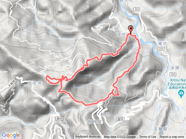 鹿谷大石公 大崙頭山璋空倫山竹崙山O型