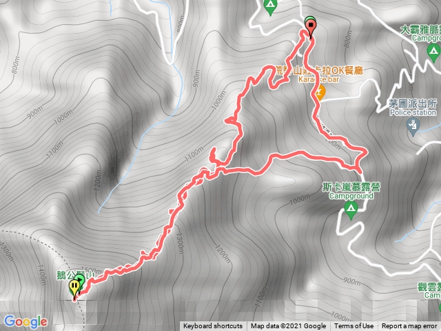 小百岳集起來鵝公髻山步道202151181044