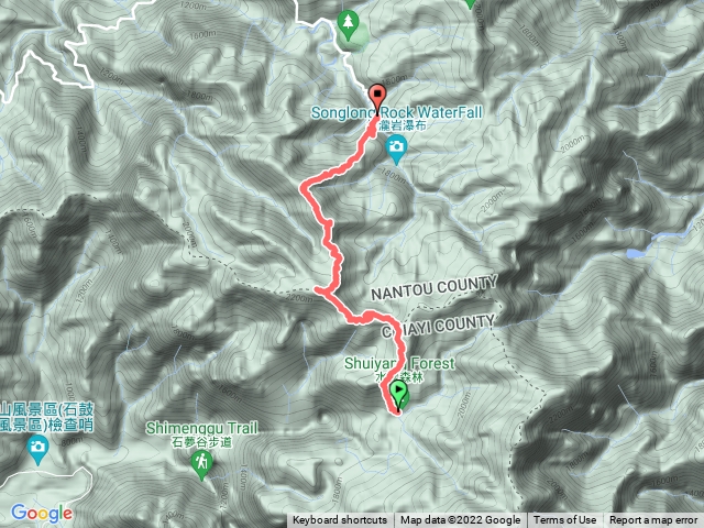 22-12-11 水漾森林到仁亭登山口經鹿屈山