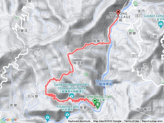 三貂嶺越嶺猴硐