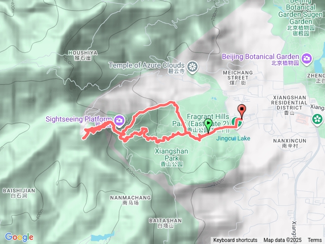 北京香山香爐峰