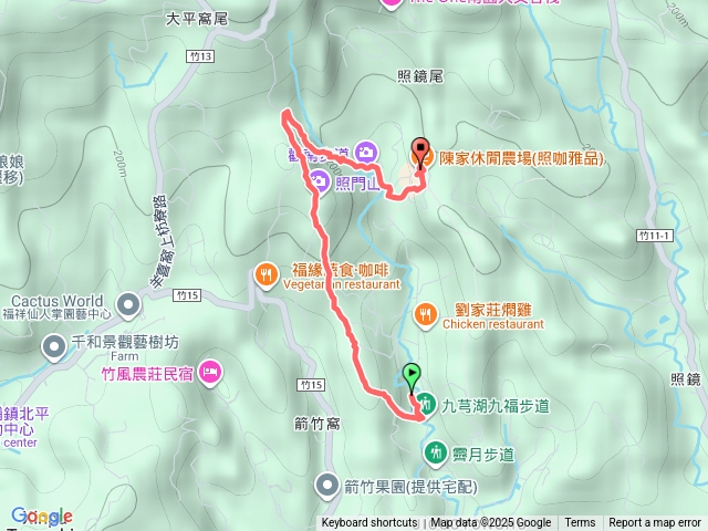 九芎湖渉道群.九福.觀南.陳家農場