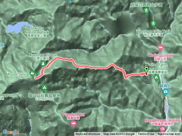 20221012 SD 雪山主峰-新手及年長者的百岳慢行規劃路線