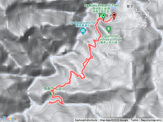 霞客羅古道養老金段15.5K