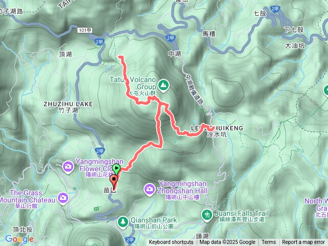 三進三出七星山
