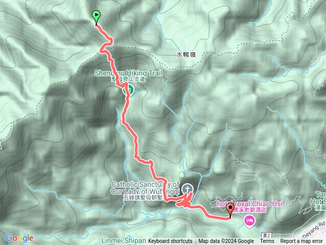 三角崙山道五旗峰停車場預覽圖