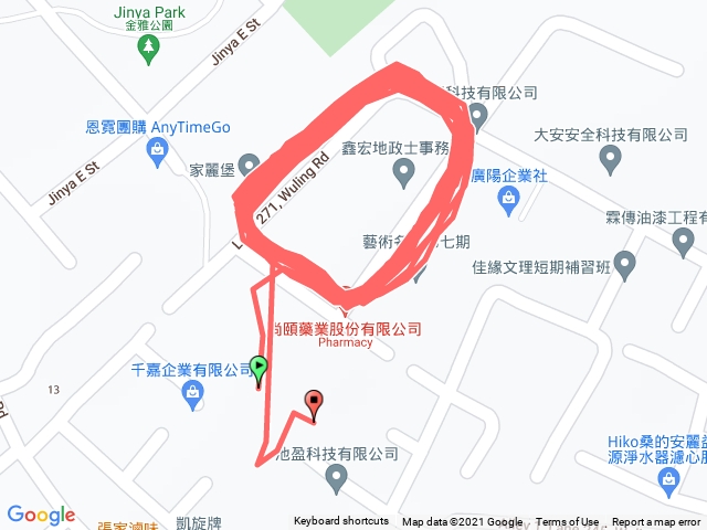 居家夜跑