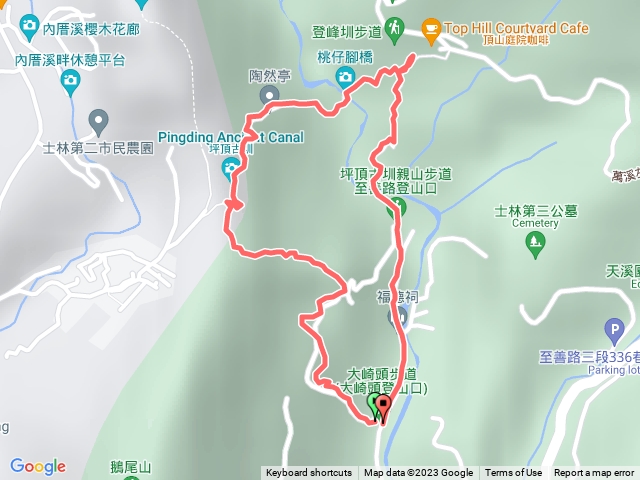 坪頂古圳步道O型