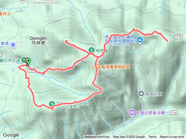 20260704 1.8>中坑山>牛欄窩山>中坑山>飛鳳山>石壁潭山 >2.8預覽圖