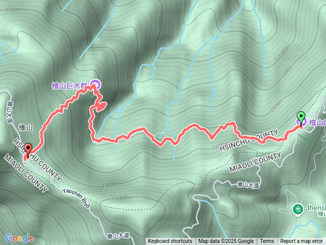 觀霧檜山巨木群步道