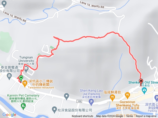 板橋樂山會東南山龍谷山南峰