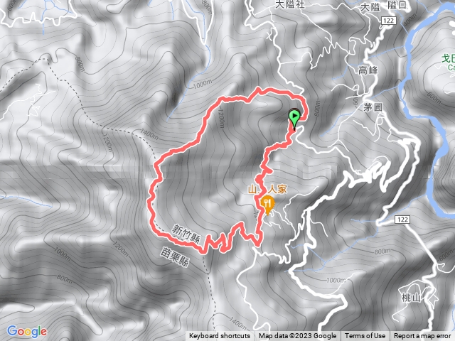 鵝公髻山（雲霧步道）O繞