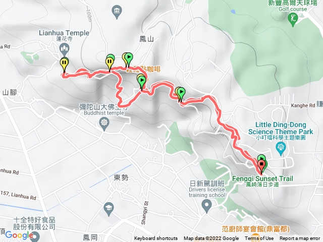 鳳崎日落步道