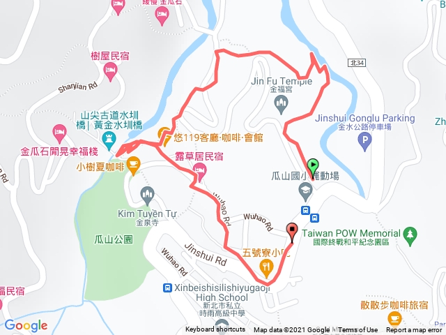 金瓜寮水圳步道預覽圖