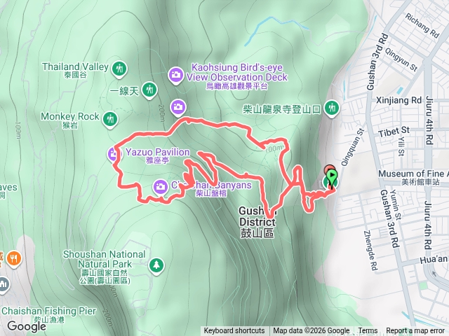 北壽山走讀預覽圖