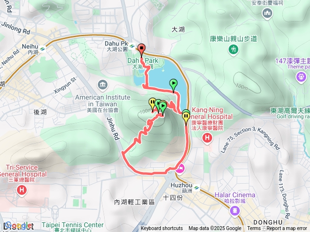 白鷺鷥親山大湖公園O型