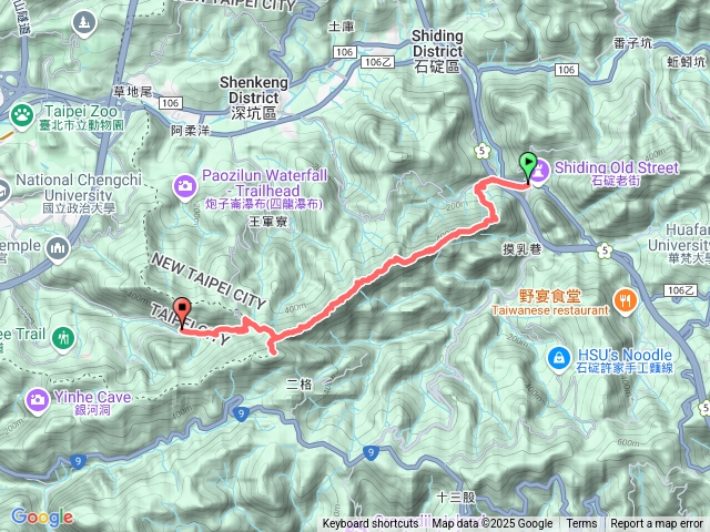 2025微笑山線：【二格山系】筆架連峰段(石碇至草湳)