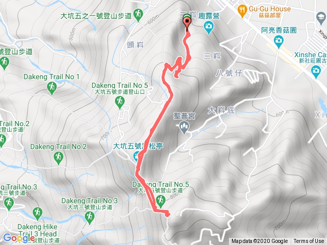 趣露營，大坑5-1，大坑5號