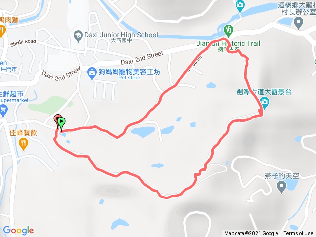 劍潭步道O環健行