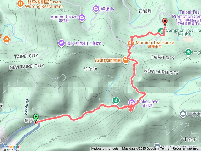 2025微笑山線：【二格山系】銀河洞越嶺段