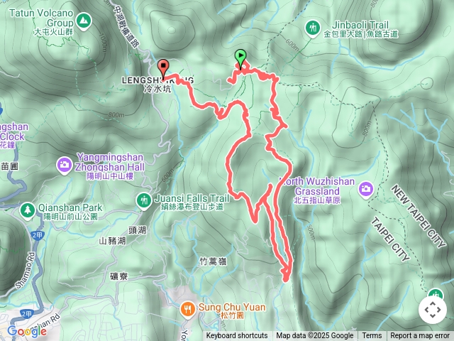 擎天崗11堡壘巡禮-內寮(礁坑)古道-瑪礁古道-竹篙山