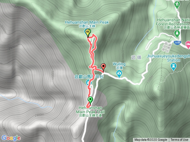 2020.11.22 合歡主峰