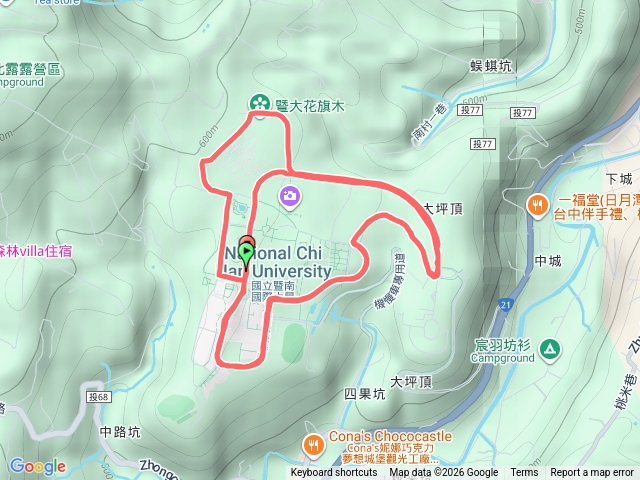 1150115暨南大學路跑